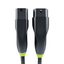 Electric Vehicle Charging Cable - Green Cell EVKABGC03 Type 2 5m Black