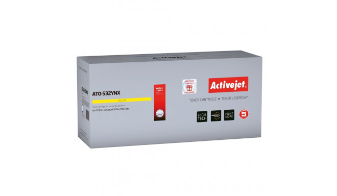Toner Cartridge - Activejet Ato-532ynx Yellow 6000 Pages