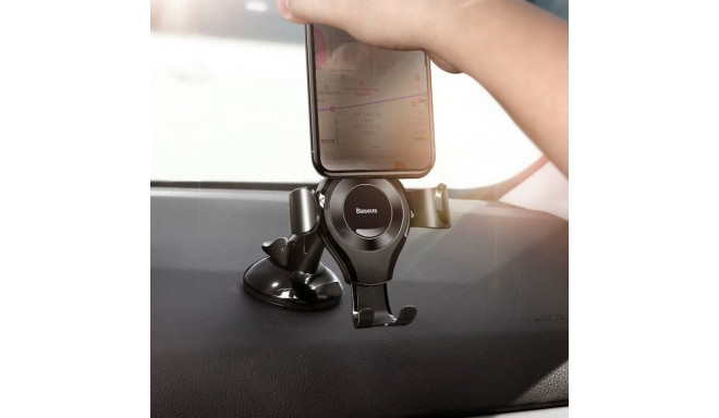 Car Mount - Baseus Osculum Black