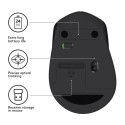 Computer Mouse - Logitech M330 Silent Plus Black