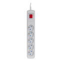 Extension cord - Activejet ACP-5GN 3M SZ 5 AC Outlets Indoor Gray