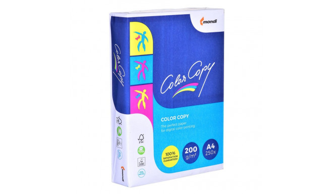 Printing Paper - Mondi Color Copy A4 200g/m² 250 Sheets Satin White