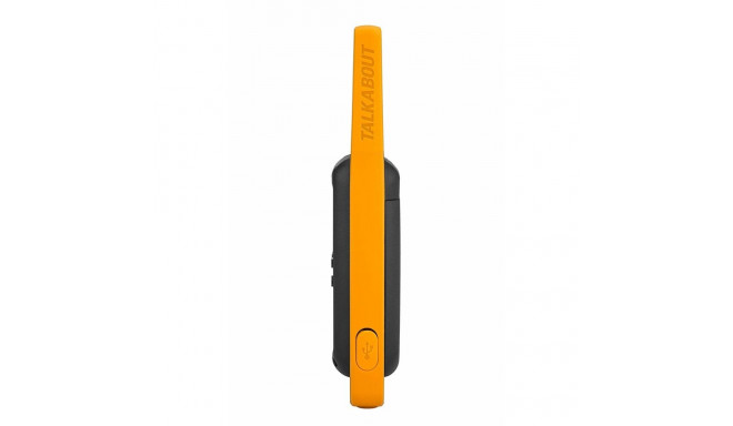 Two-Way Radio - Motorola Talkabout T82 Extreme 16 Channels 10,000m Range Black/Orange