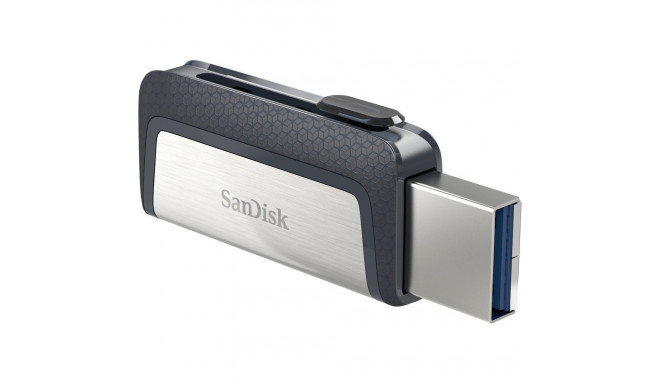 USB Flash Drive - Sandisk Ultra Dual Drive 64GB Type-C/Type-A Black/Silver SanDisk Ultra Dual Drive 