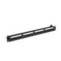 Distribution Panel - Lanberg PPUA-1024-B 24 Ports 1U Black