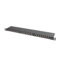 Patch Panel - Lanberg 24 Port 0.5u Cat.5e FTP Black