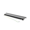 Patch Panel - Lanberg 24 Port 0.5u Cat.5e FTP Black