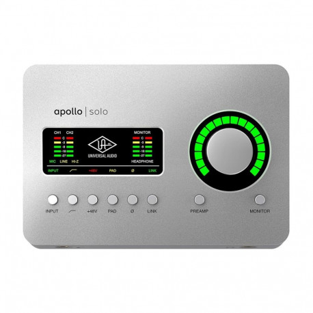 Audio Interface - Universal Audio Apollo Solo Black