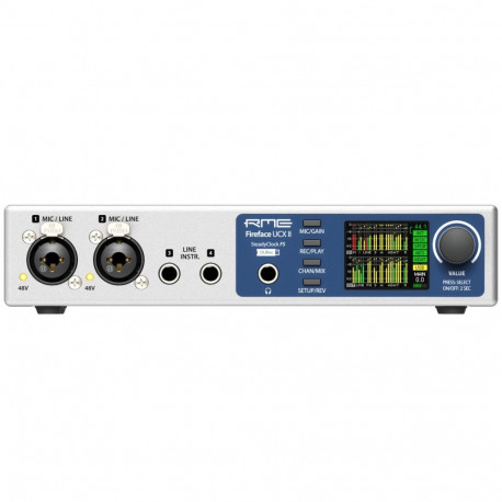 Audio Interface - RME Fireface UCX II 20 In/20 Out Black/Silver/Blue