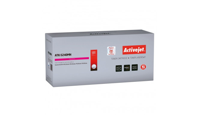 Toner Cartridge - Activejet Kyocera TK-5240M Supreme Magenta, 3000 Pages.