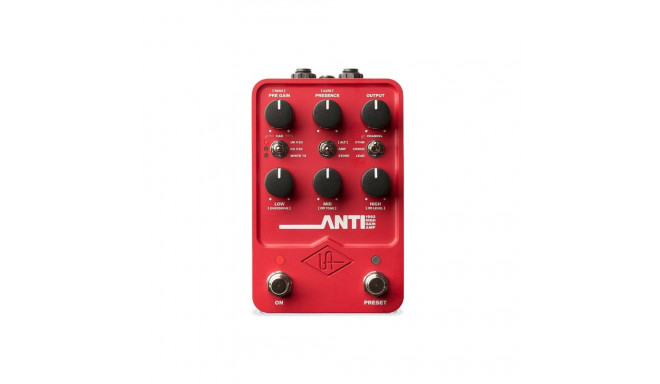 Guitar Effect - Universal Audio UAFX Anti 1992 High Gain Red