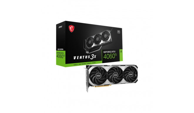 Graphics Card - MSI Geforce Rtx 4060 Ti 8GB Gddr6