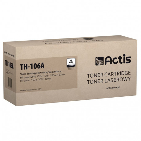 Toner Cartridge - Actis Th-106a Black 6000 Pages