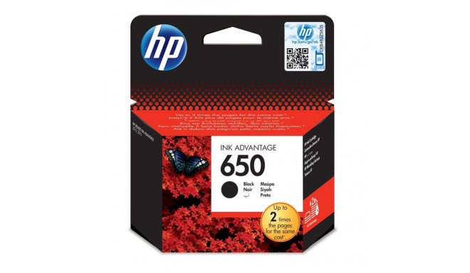 Ink Cartridge - HP 650 Black