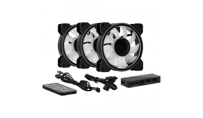 Fans - Aerocool Mirage 12 ARGB Pro 12 cm Black