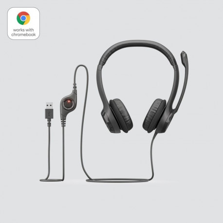 USB Headset - Logitech H390 Computer Headset