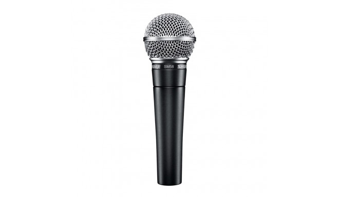 Studio Microphone - Shure Sm58 Black