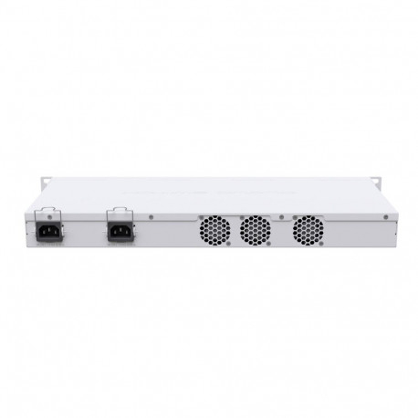 Managed Switch - MikroTik CRS326-24S+2Q 10G L3 1U White