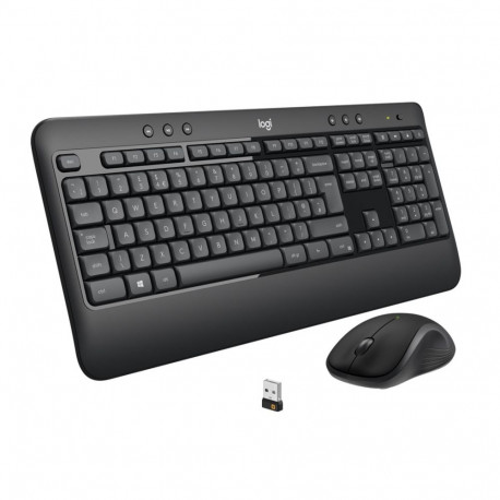 Wireless Keyboard and Mouse Combo - Logitech MK540 Advanced 10m Range, Spill Resistant
