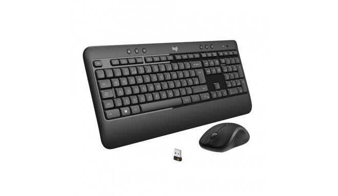 Wireless Keyboard and Mouse Combo - Logitech MK540 Advanced 10m Range, Spill Resistant