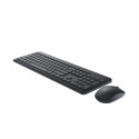 Wireless Keyboard & Mouse Combo - Dell Km3322w Us International Black