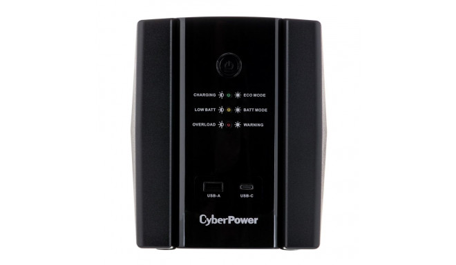 UPS Device - CyberPower UT1500EG-FR 900W Line-Interactive UPS with AVR, 4 Outlets, USB-A/C