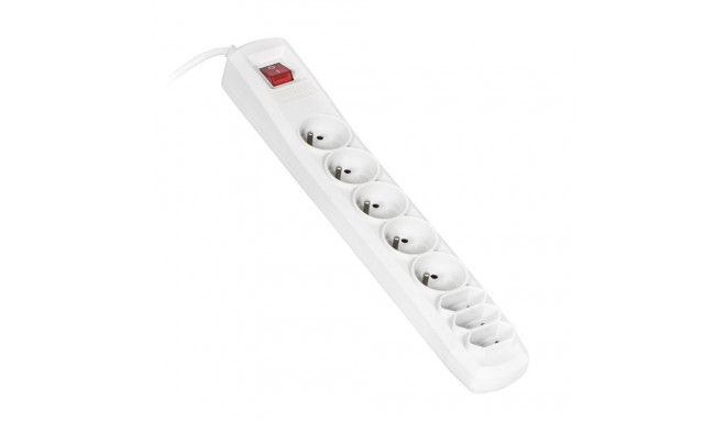 Power Strip - Activejet APN-8G/3M-GR 8 Outlets Grey