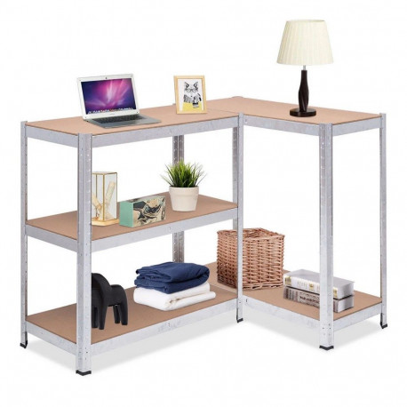 Storage Rack - Greenblue GB378 75kg Galvanized Steel Grey