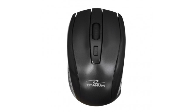 Wireless keyboard and mouse set - Titanum TK109 - USB Black