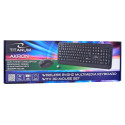 Wireless keyboard and mouse set - Titanum TK109 - USB Black