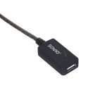 USB Cable - Savio Cl-130 10m USB 2.0 Black