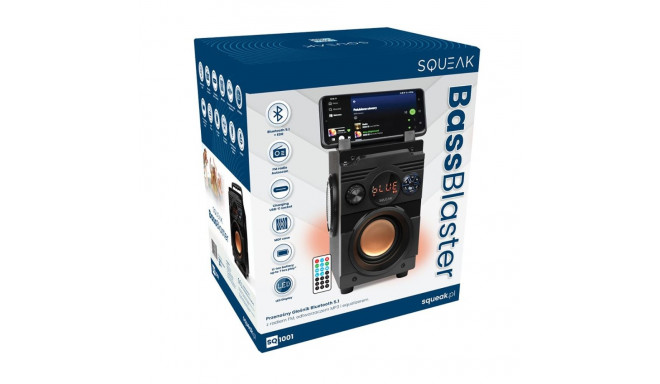 Bluetooth Speaker - SQUEAK SQ1001 20W Portable Black