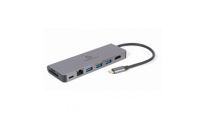USB Adapter - Gembird A-CM-COMBO5-05 USB Type-C 5-in-1