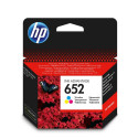 Ink Cartridge - HP 652 Original Pigment Cyan Magenta Yellow