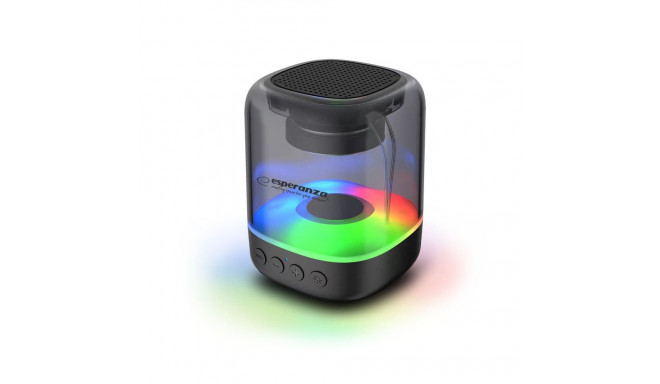 Portable Speaker - Esperanza EP154 BT FM LED RGB (Black)