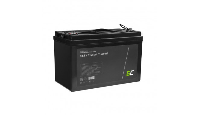 Battery - Green Cell Cav13 Lifepo4 125ah 12.8v Marine