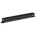 Cable Management Panel - Lanberg AK-1201-B