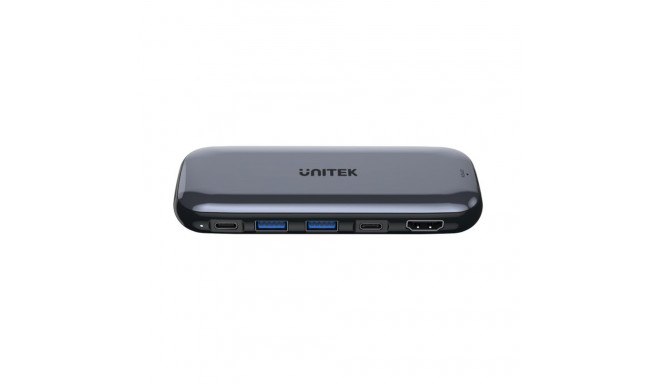 External Drive - Unitek Hub D1046A USB-C Flash Drive M.2, HDMI, USB-C PD 100W