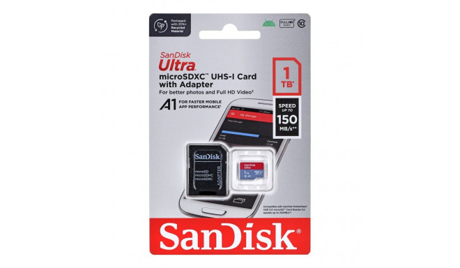 MicroSD Card - SanDisk Ultra 1 TB UHS-I Class 10