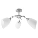 Chandelier - Activejet Nikita Nickel Triple 3xE27 Elegant White
