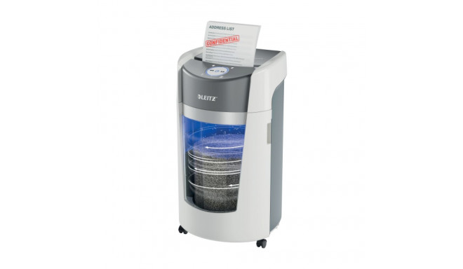 Paper Shredder Leitz IQ OptiMax Office P5, 35L, valge
Paper Shredder Leitz IQ OptiMax Office P5, 35L