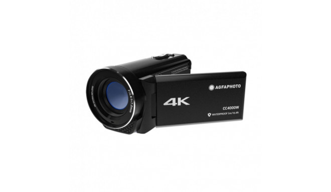 Agfaphoto CC4000WBK Waterproof Camcorder