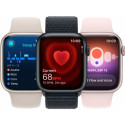 Apple Watch Series 9 Cellular 45mm Silver/Storm Blue Sport Band - S/M