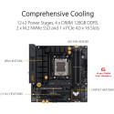 ASUS TUF GAMING B650M-PLUS WIFI, mainboard (black/light orange) - AM5