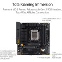 ASUS TUF GAMING B650M-PLUS WIFI, mainboard (black/light orange) - AM5