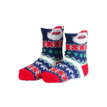 SOKISAHTEL JASPER sinised jõuluvanaga jõulusokid beebidele 430, 422