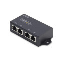 StarTech.com 2-Port Gigabit Midspan PoE+ Injector, 10/100/1000Mbps, PoE+ (802.3af/at), 30W, 1Gbps Et