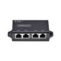 StarTech.com 2-Port Gigabit Midspan PoE+ Injector, 10/100/1000Mbps, PoE+ (802.3af/at), 30W, 1Gbps Et