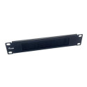 Equip 10&quot; Brush Panel 1U, Black