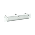 Equip 10&quot; Cable Management Panel, 1U, Light Grey